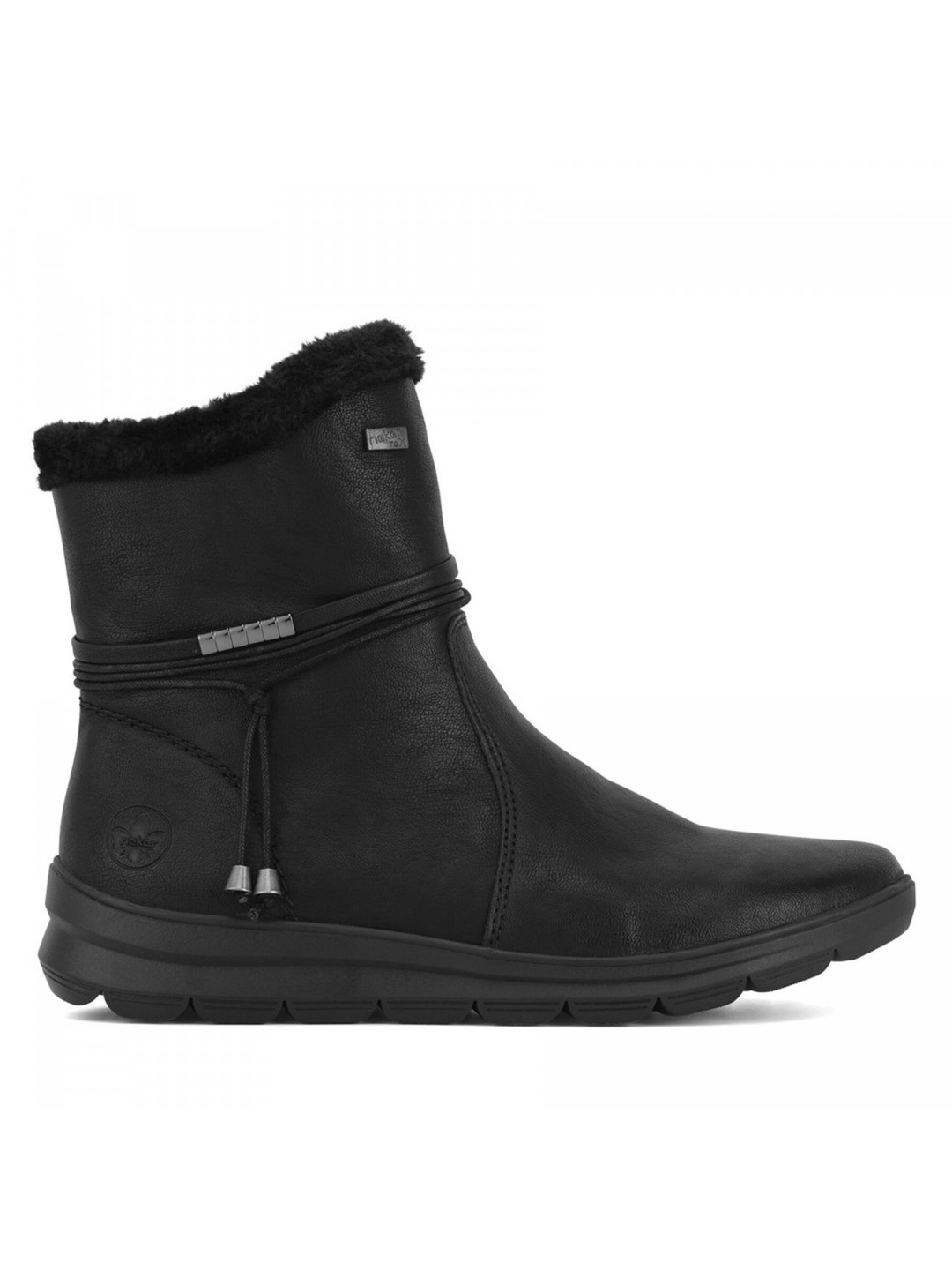 Polokozačky Rieker Z0070-00 Černá